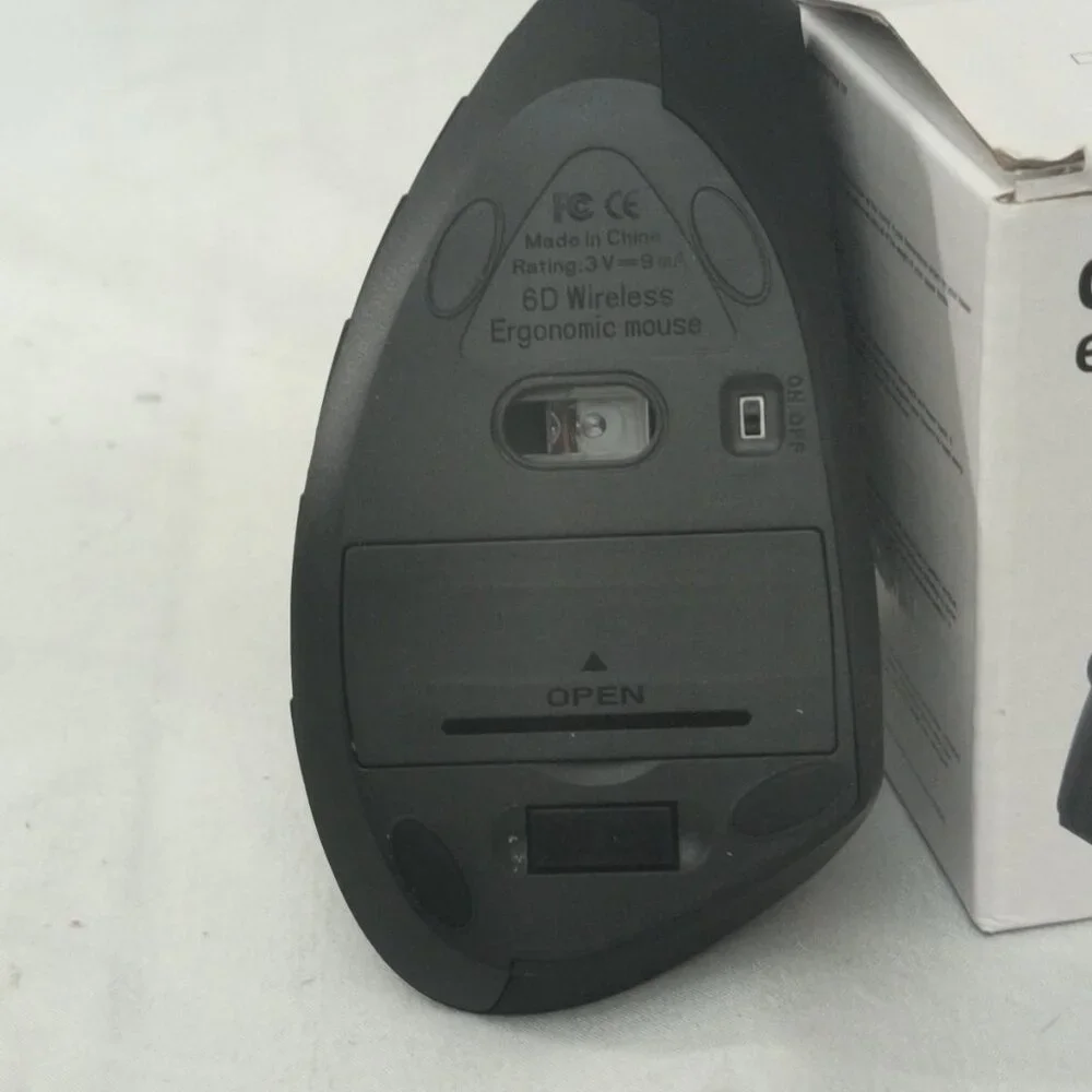 6D Wireless Optical Vertical Mouse Ergonomic Mice Homoo S9 NEW